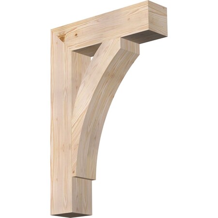 Thorton Block Smooth Bracket, Douglas Fir, 5 1/2W X 24D X 36H